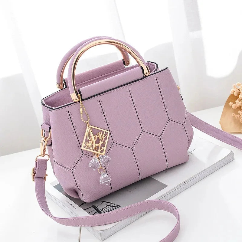 Trendy Women's Handbag Spring Summer New Style Korean Version Simple Small Square Bag Single Shoulder Bag Crossbody Bag