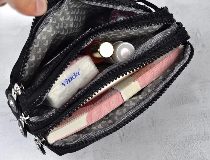 Crossbody for Women Waterproof Tote Casual Nylon Purse Handbag RFID Lightweight Messenger Bag