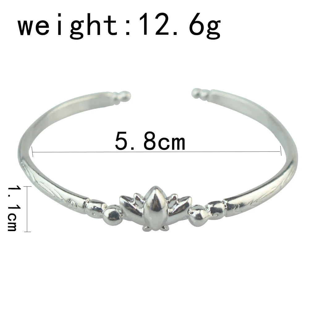 Anime Frieren Fern Cosplay Bracelet Frieren Girl Adjustable Ring Hand Bangle Women Men Jewelry Gift