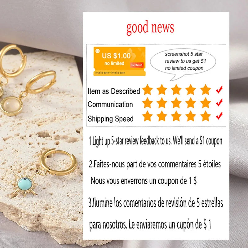 10/20Pcs Minimalist 316L Stainless Steel Small Hoop Earrings For Women Man Classic Round Earrings Fashion Ear Piercing Jewelry