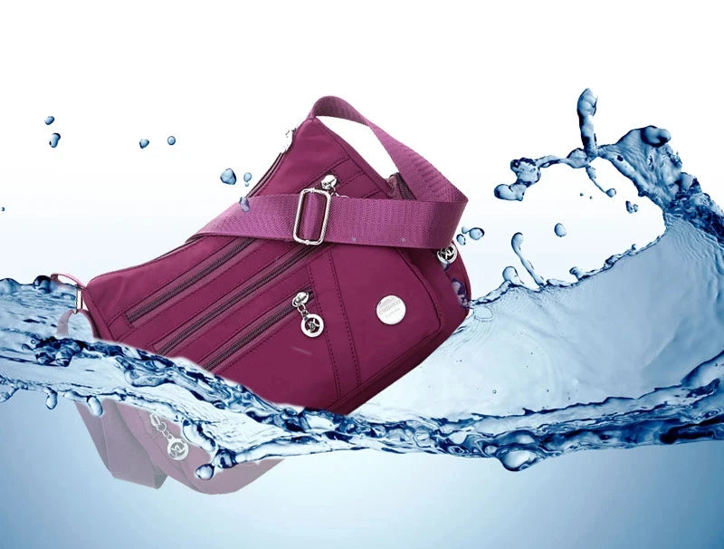 Crossbody for Women Waterproof Tote Casual Nylon Purse Handbag RFID Lightweight Messenger Bag