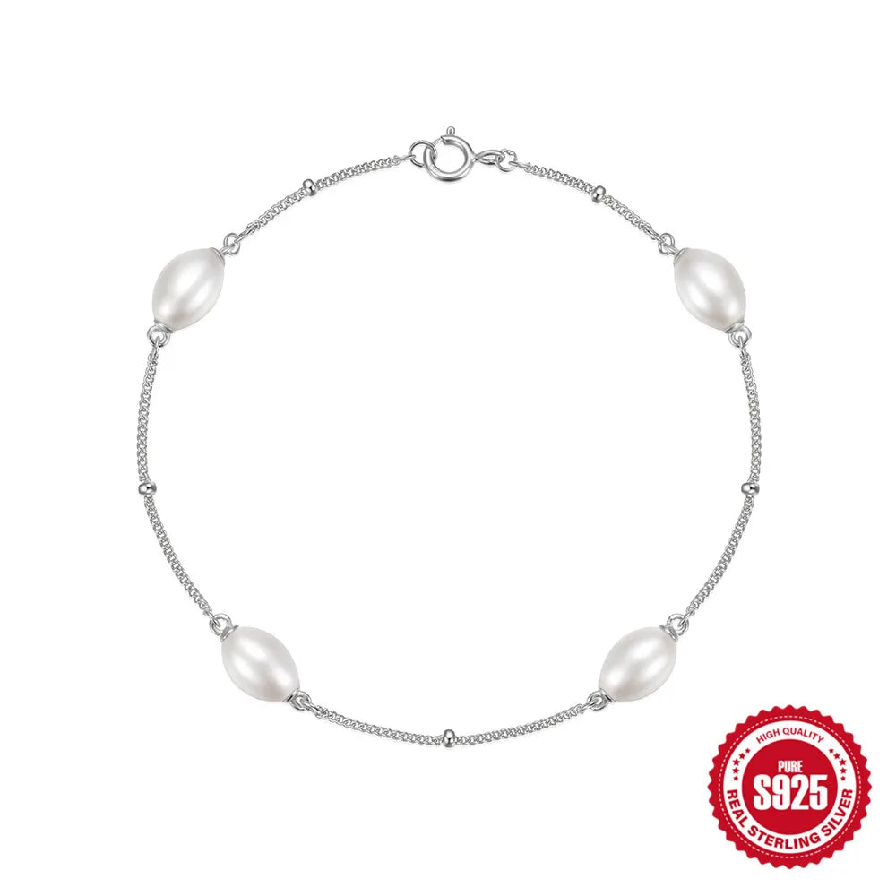 CANNER European American Style Eight-Pointed Star Zircon Bracelet S925 Sterling Silver Personality Simple Versatile Bracelet