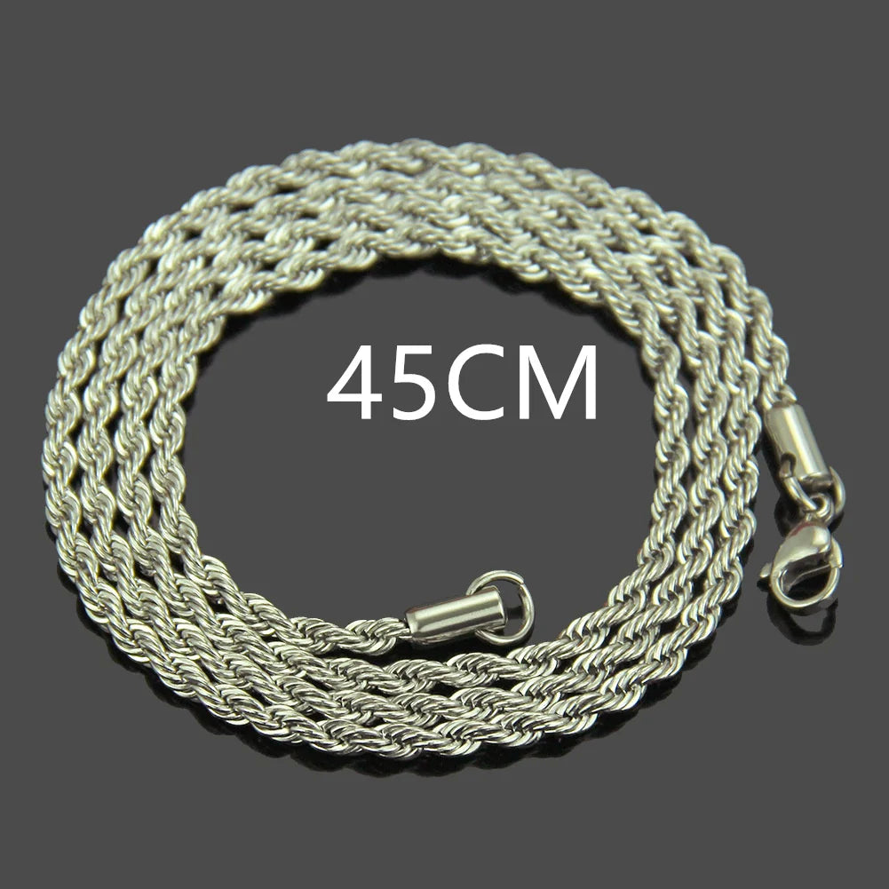 Vintage Gold Color Stainless Steel Snake Chain Necklace For Women Fashion Clavicle Chain Necklace Men Party Jewelry Accessories