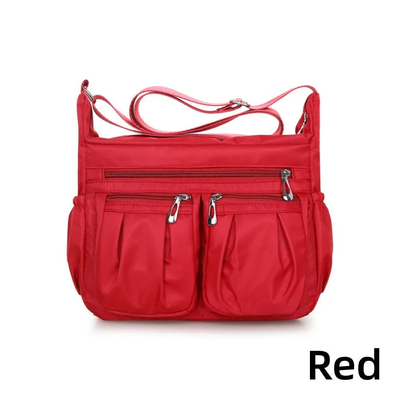 Crossbody for Women Waterproof Tote Casual Nylon Purse Handbag RFID Lightweight Messenger Bag