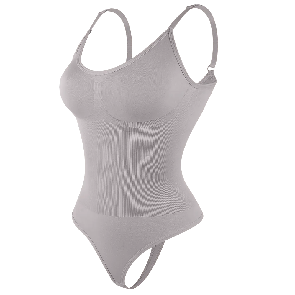 Bodysuit Shapewear - Tummy Control Butt Lifter Low Neck Jumpsuit