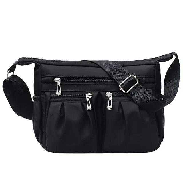 Crossbody for Women Waterproof Tote Casual Nylon Purse Handbag RFID Lightweight Messenger Bag