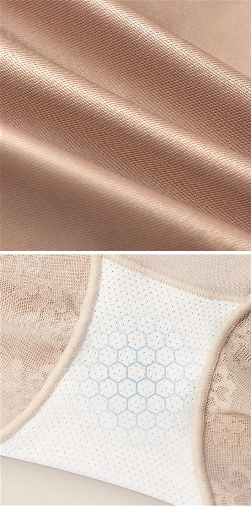 High Waist Control Panties - Seamless Lace Postpartum Shapewear