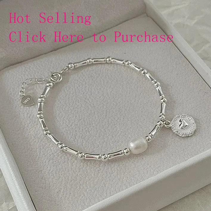 VENTFILLE 925 Sterling Silver Double Layer Pearl Bracelet for Women Girl Design Bead Korean Jewelry Dropshipping