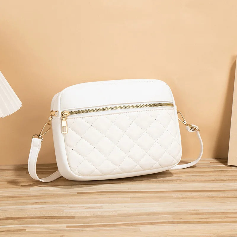 Ladies With High-end And Exquisite Bags New Women's Summer Handbag 2024 Versatile Foreign Trade Crossbody Small Square Bags