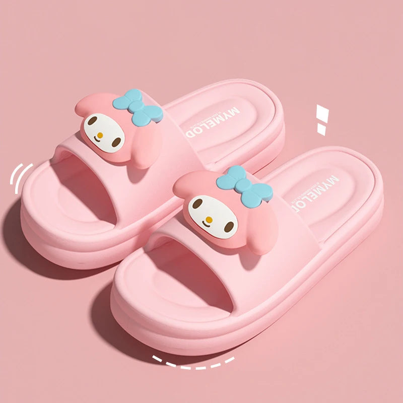 Super Soft EVA Cartoon Slippers - Thick Cushion Cute Indoor Outdoor Slides