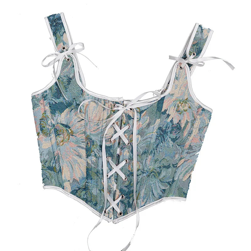 Sexy Lolita Corset - Slimming Bandage Underbust Bustier Top