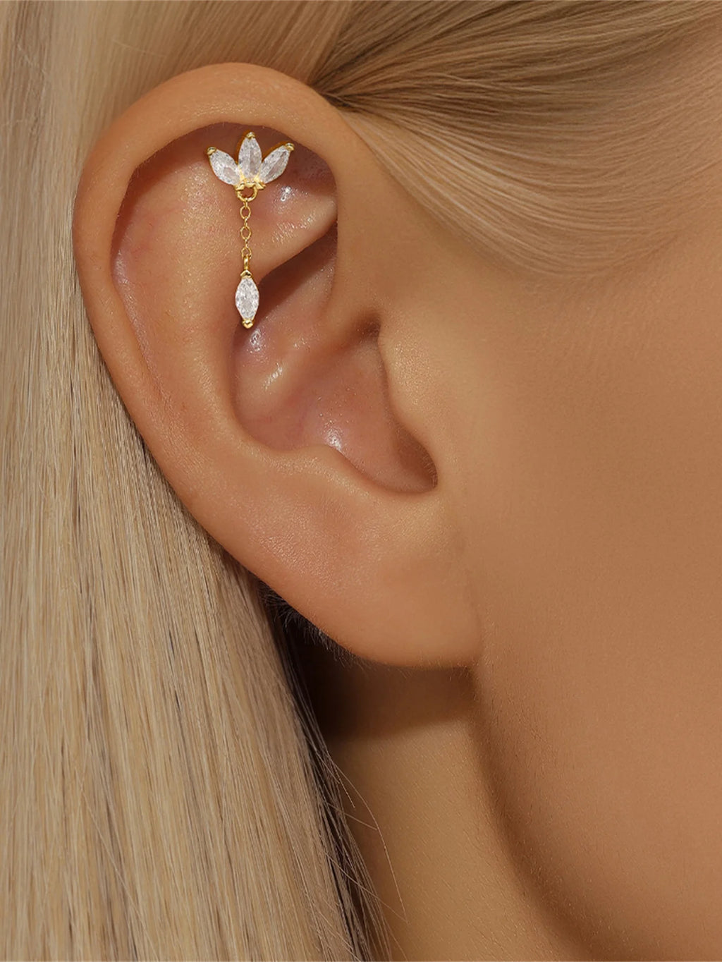 Aide 925 Sterling Silver 1piece Silver Color Thread Labret Upper Stud Earrings Cartilage Tragus Helix Piercing Studs Jewelry