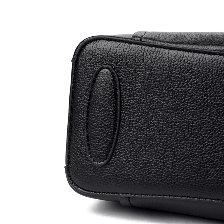 2024 Luxury Designer Handbag - 3 Layer Crossbody Leather Tote