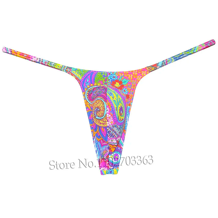 Men's Swim Thongs Micro G-string Enhance Big Pouch Underwear Male T-back Bikini Low Rise Strap Briefs Beach Quick-dry Underpants