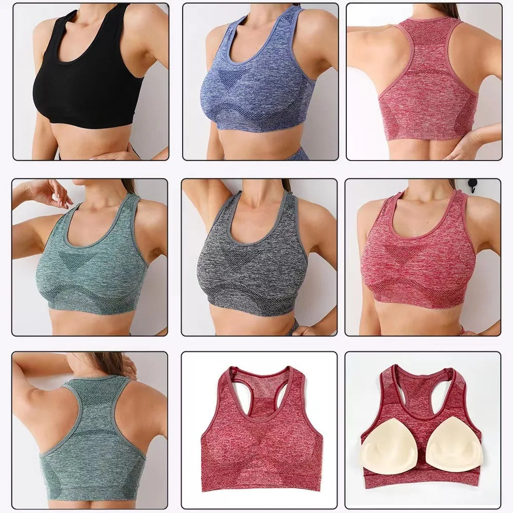 Yoga Set Gym Shorts Women Sport Bras Brassiere Workout Shorts for Women Yoga Clothes Fitness Leggings Gym Set Seamless Yoga Bra