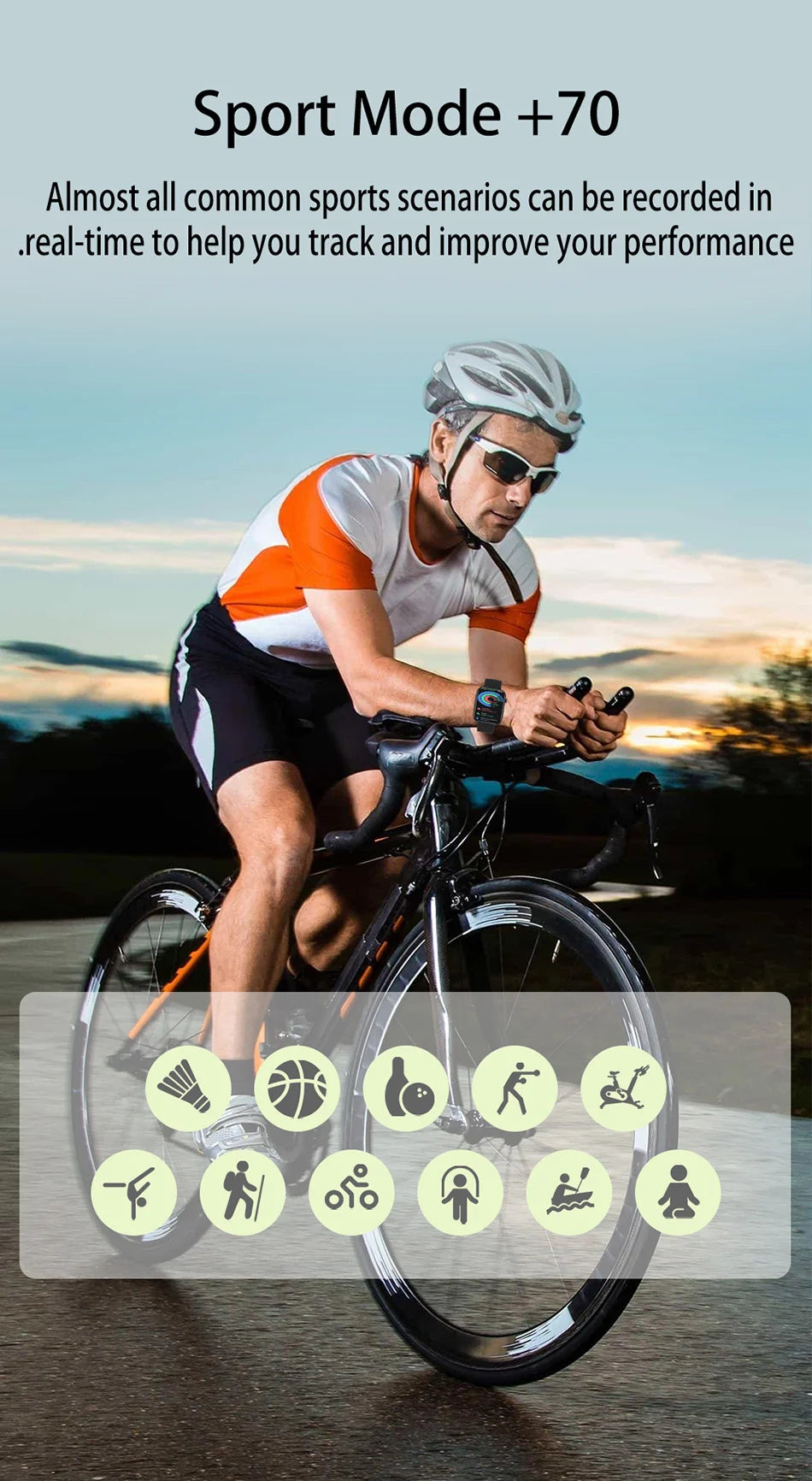 2025 Smart Watch Camera - Health Monitor Fitness Waterproof Bluetooth