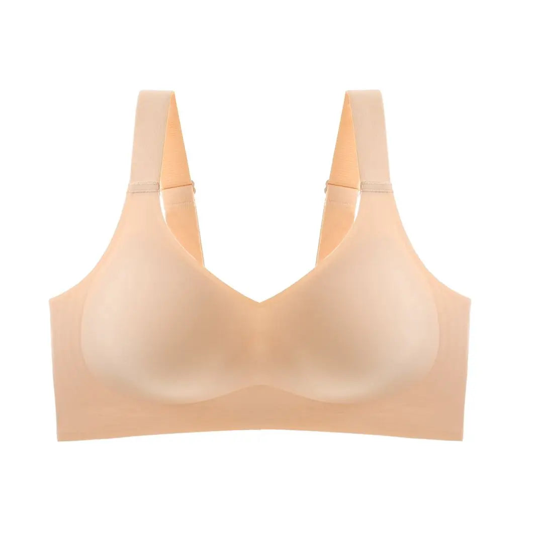 Beautiful Back Large Size Bra - Seamless Push-Up Wire-Free