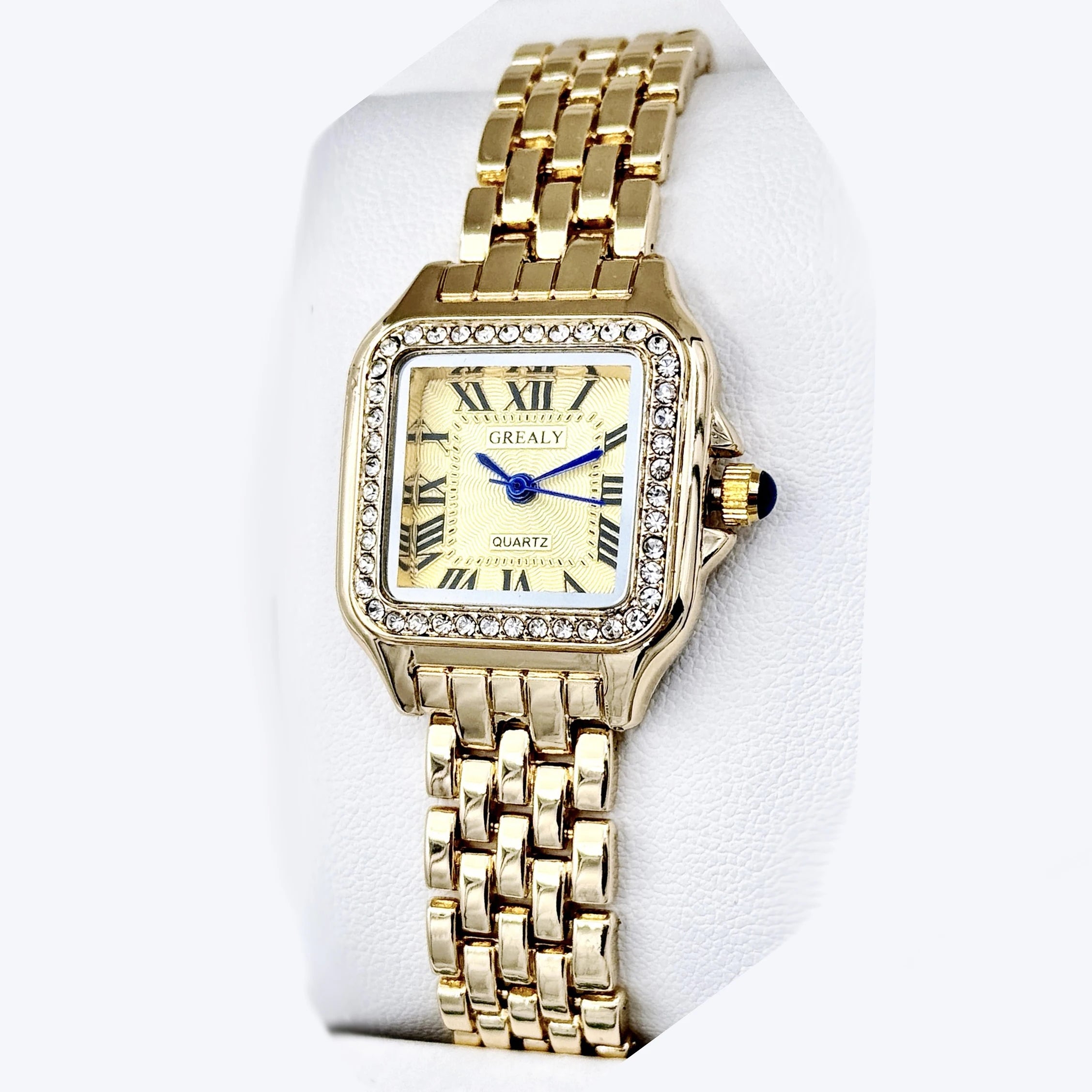 New Luxury Women Watch Fashion Square Wristwatch Casual Quartz Watch Simple Rhinestone Ladies Clock Relogio Feminino Woman Watch