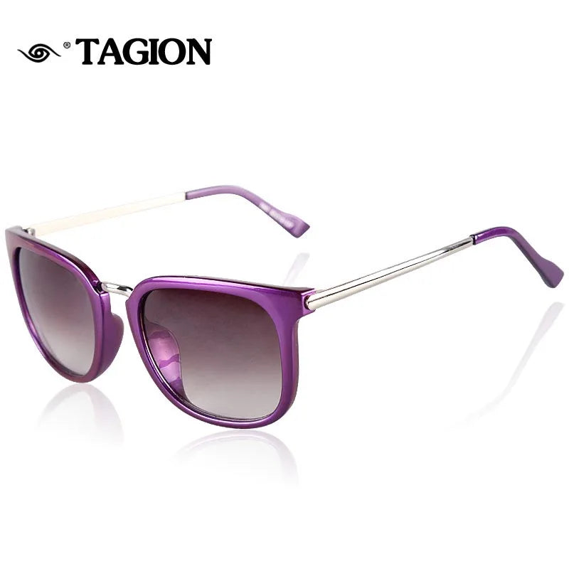 2025 Fashion Classic Vintage Cat Eye Sunglasses - Metal Decorate Women