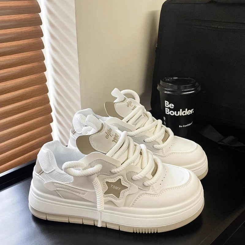 Women's Star Designer Platform Sneakers - High Quality Running Tennis Shoes
