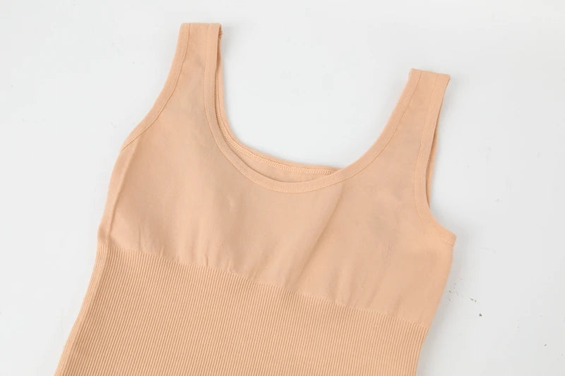 Bodysuit Shapewear - Tummy Control Butt Lifter Low Neck Jumpsuit