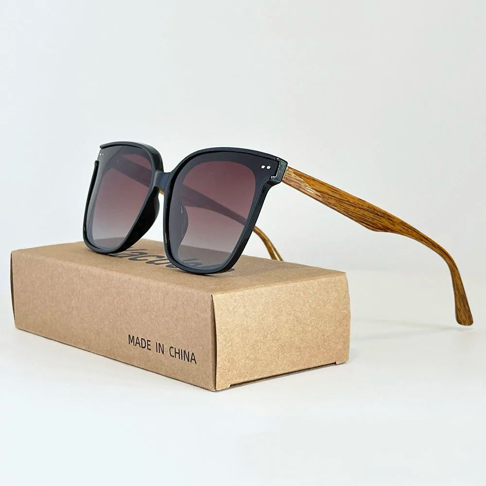 Oversized Designer Sunglasses Women - Vintage Outdoor Vacation UV400