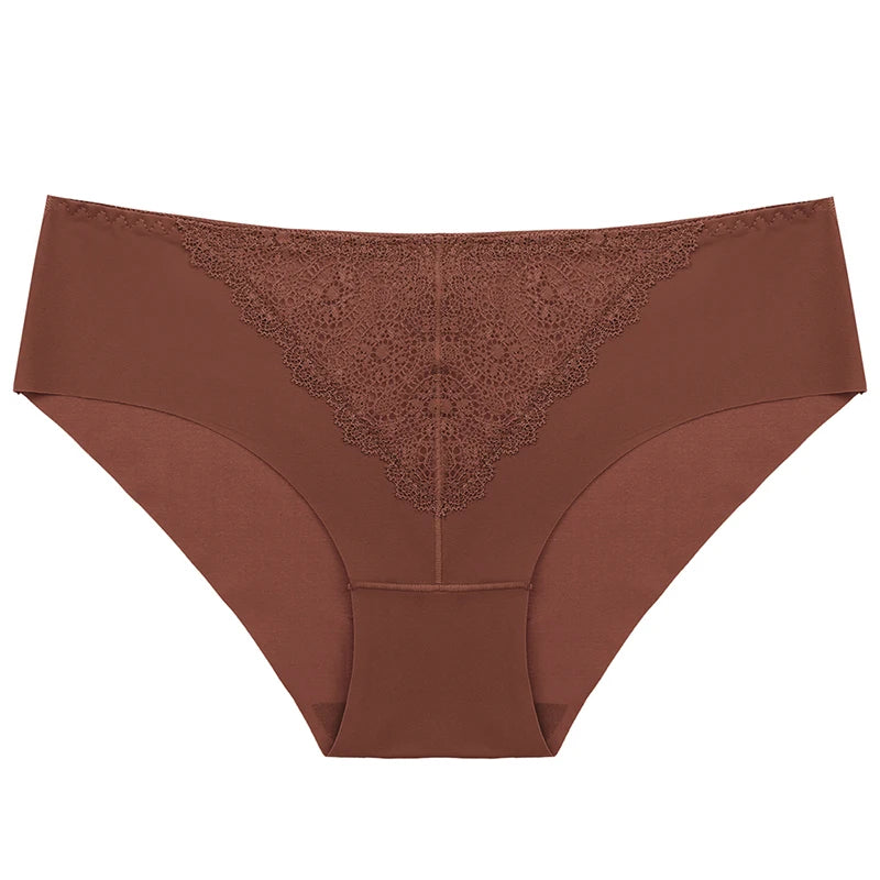 BZEL 10PCS/Set Women's Panties Exquisite Sweet Lace Underwear Sexy Lingerie Silk Satin Briefs Woman Comfort Breathable Underpant