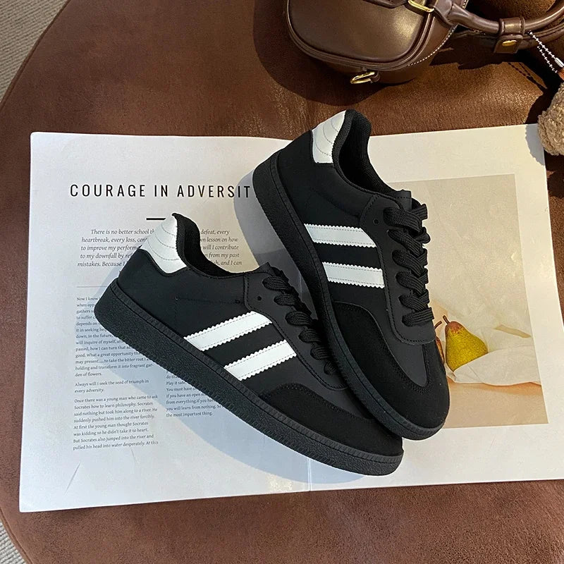 Women's Casual Shoes Lace Sobriety New Fashion Lightweight Casual Outdoor Walking Shoes Sneakers Anti-slip Flat Women's Shoes