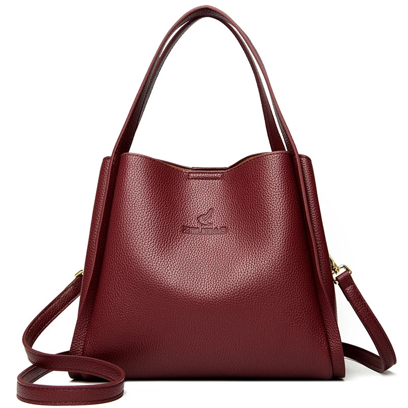 Genuine Brand Tote Bag Leather Luxury Handbags Women Bags Designer Handbags High Quality Ladies Crossbody Hand Bags for Women