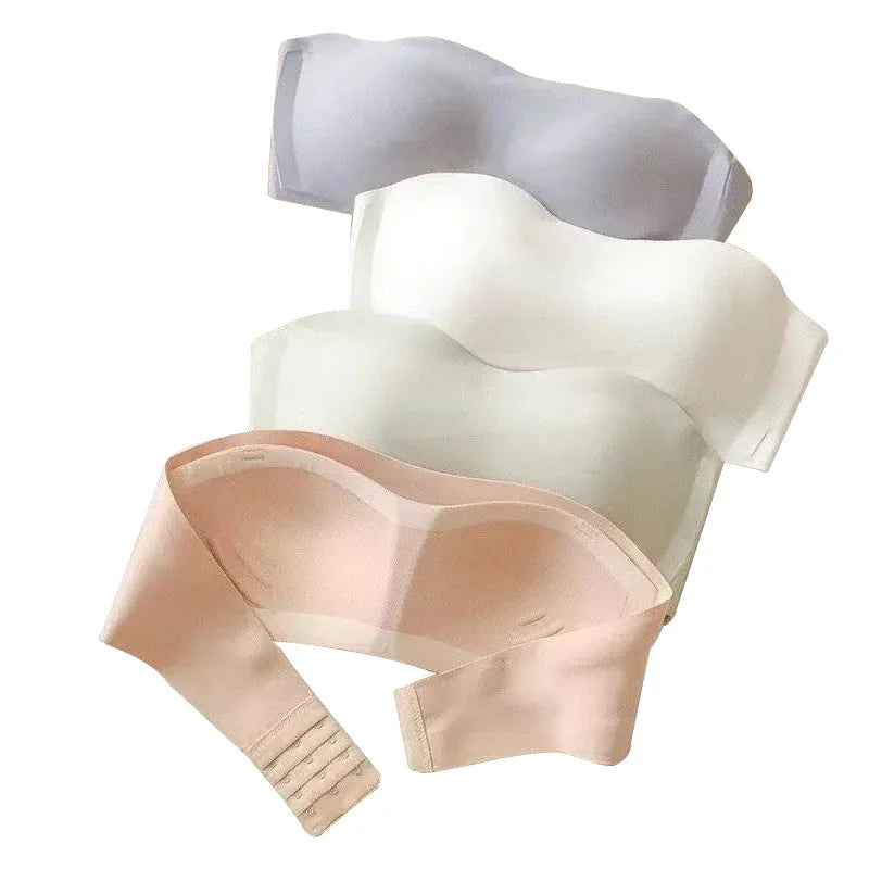 Sexy Seamless Tube Top Bra - Invisible Strapless Push Up
