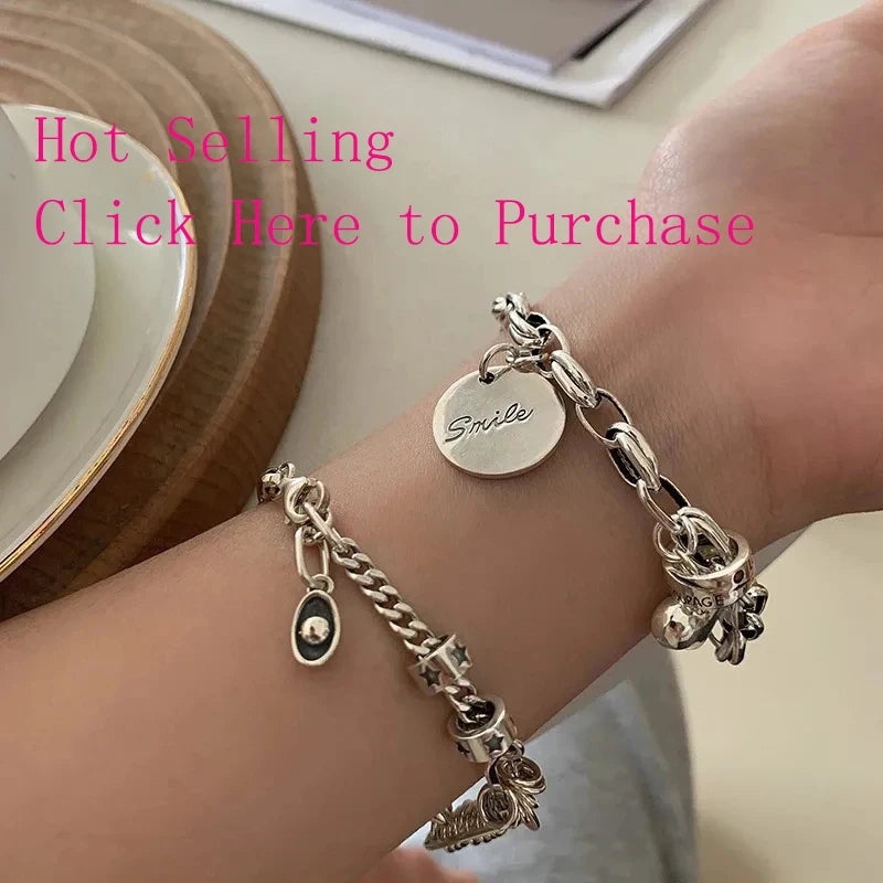 VENTFILLE 925 Sterling Silver Double Layer Pearl Bracelet for Women Girl Design Bead Korean Jewelry Dropshipping