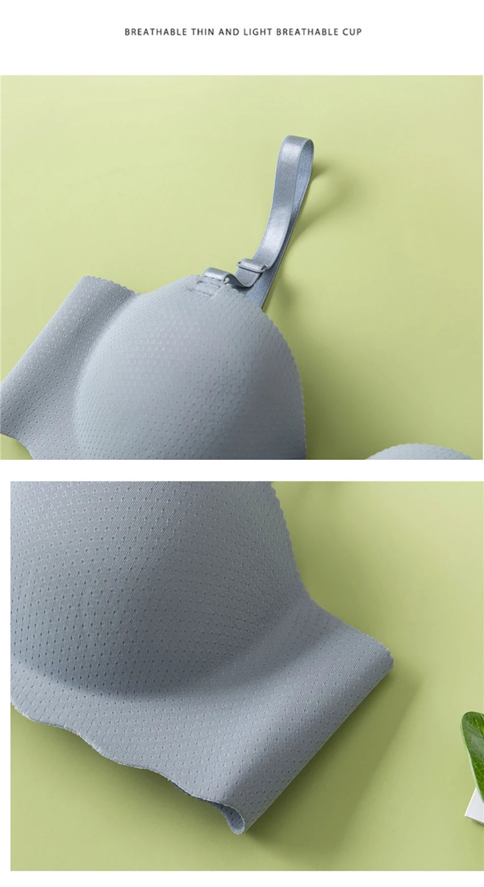 Girls Seamless Bra - Comfort Breathable Removable Strap
