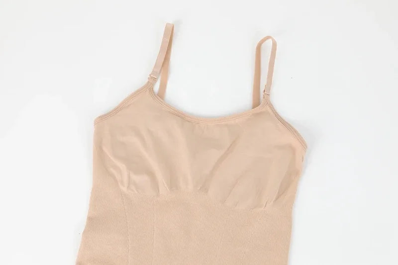 Women Shapewear Full Slip - Tummy Control Cami Mini Under Dress