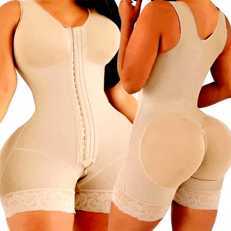 AfruliA Fajas Colombian Shapewear - Corset Waist Trainer Bodysuit