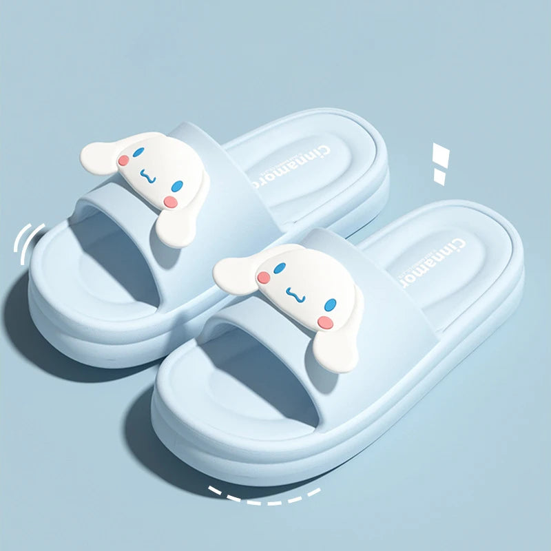 Super Soft EVA Cartoon Slippers - Thick Cushion Cute Indoor Outdoor Slides