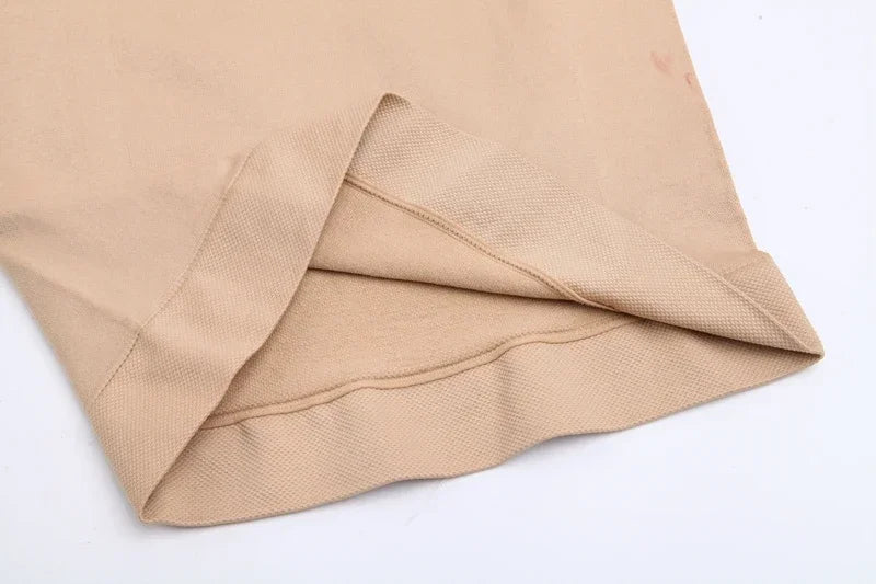 Full Slip Shapewear - Off Shoulder Strapless Body Shaper Dress