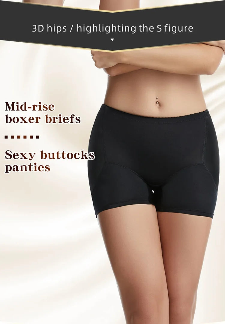 Women's Butt Lifter Panties - Hip Pads Waist Trainer Shapewear