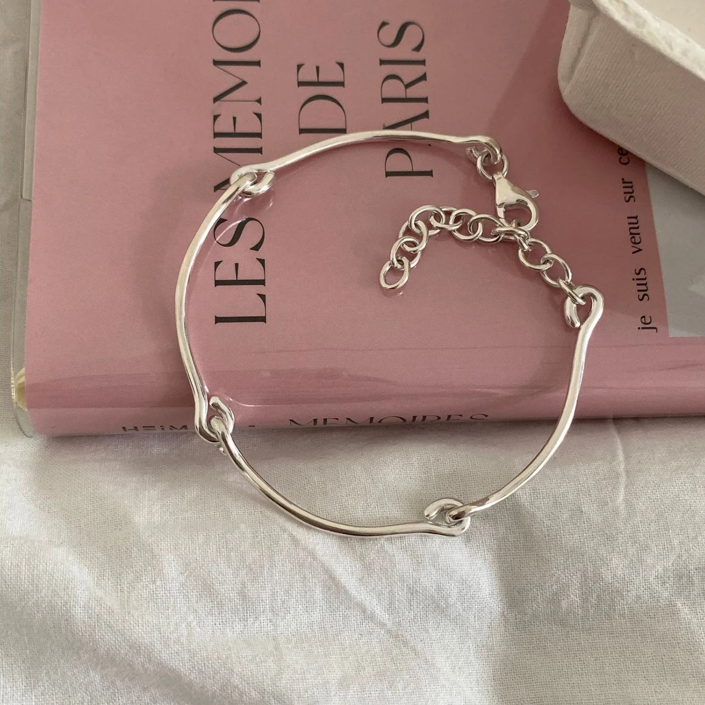 925 Sterling Silver Bracelet Bangle Vintage Open Lock Geometric Punk For Woman Girl Fashion Jewelry Gift Dropship Wholesale