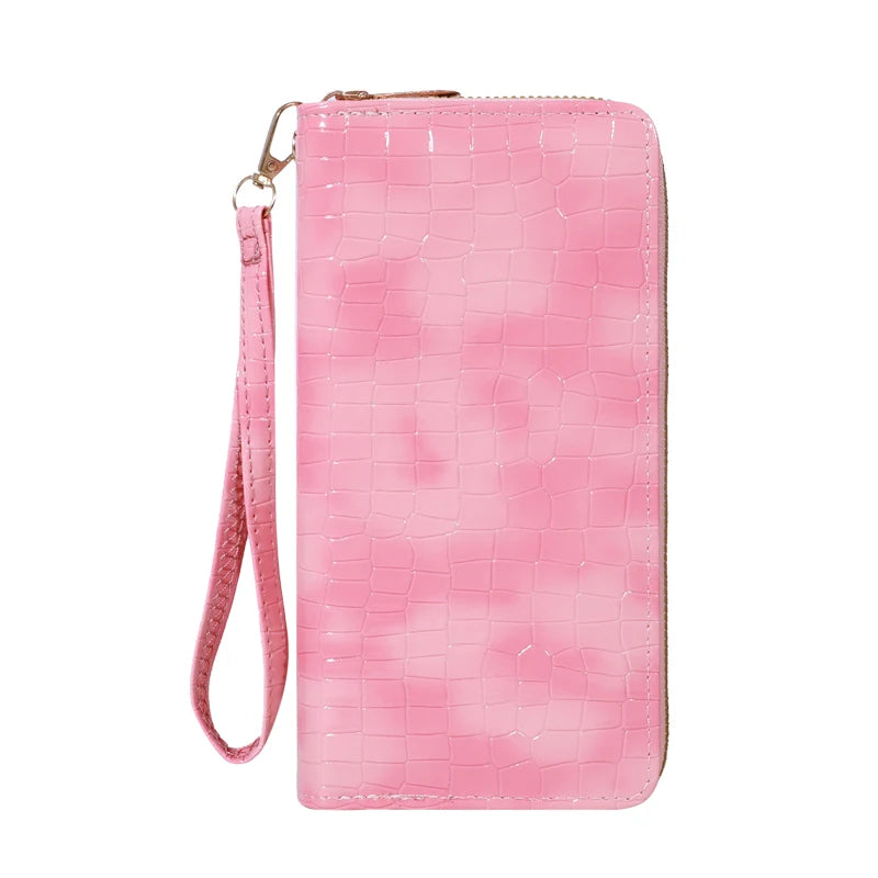 Classic Wallet, Large Capacity Clutch Purse With Zipper, Card Holder With 8 Slots And Multiple Compartments, Elegant Hand Clutch