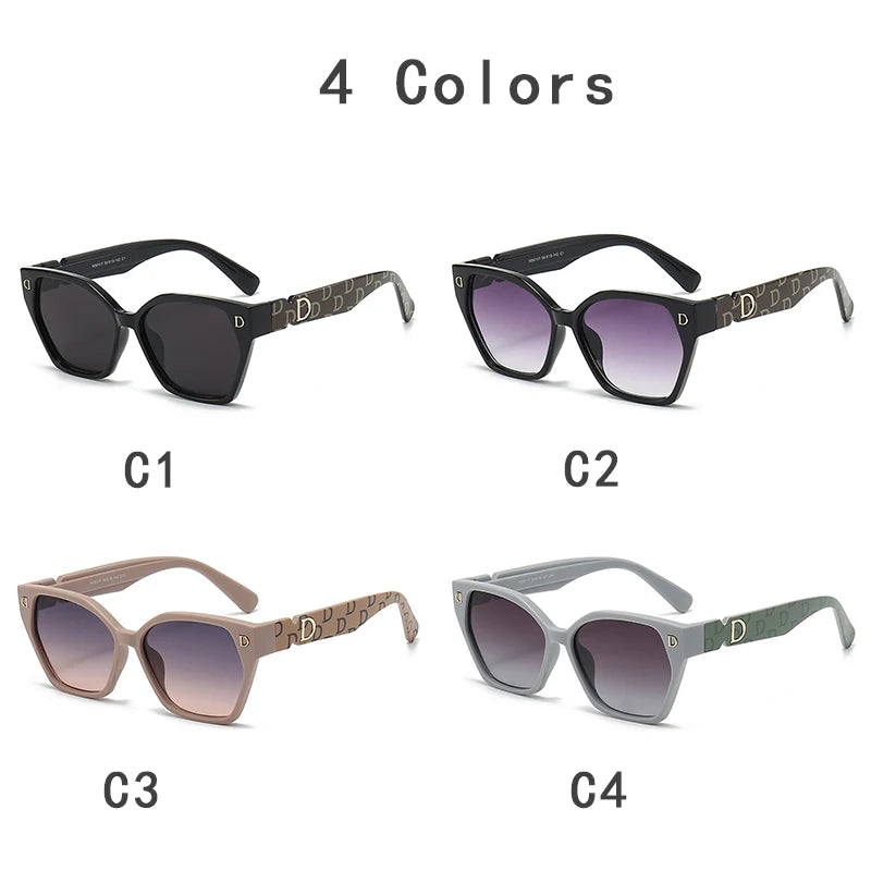 Fashion Brand Luxury Designer 2025 Sunglasses - Vintage Mirror Party