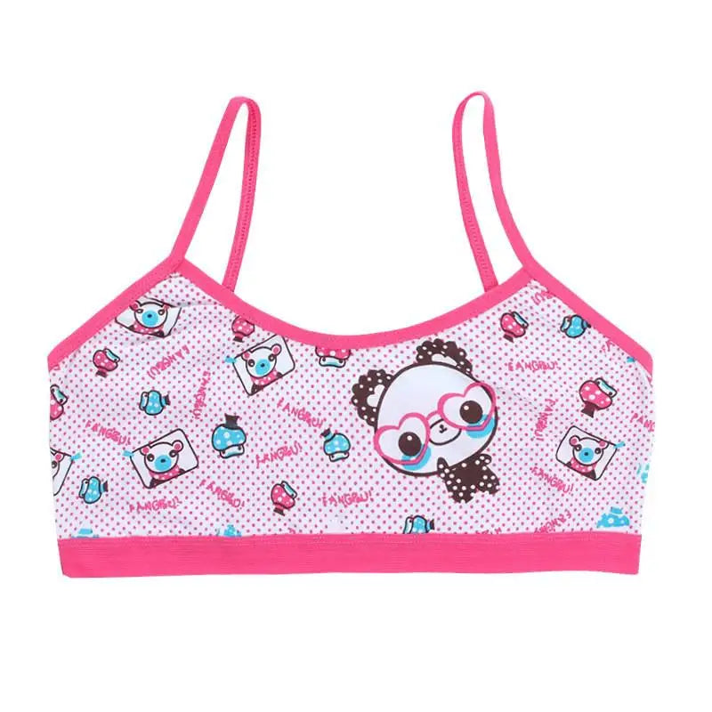 Teenage Girls Training Bras - Cotton Soft Sports Bra 8-16 Years