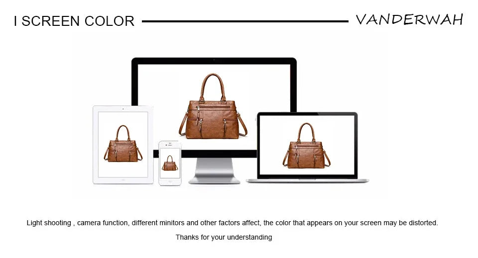 Elegant Handbag for Women High Quality Leather Top-Handle Bags Purse Ladies Shoulder Crossbody Bag Large Casual Tote 2025 Hot