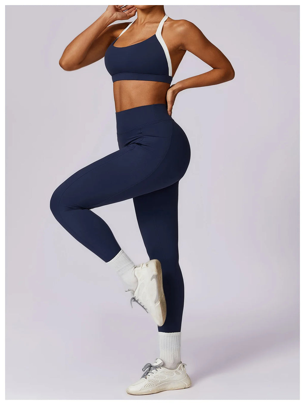 2Pcs Gym Set Women Workout Backless Yoga Suit Women Quick Dry Running Legging Fitness Bra Short-sleeved Shirt Sports Suit Female
