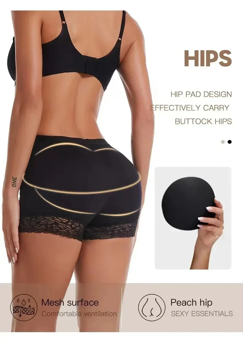 Women Butt Lifter Panty - High Waist Tummy Control Hip Enhancer
