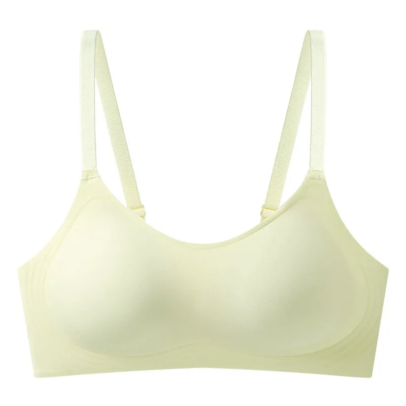 2024 Invisible Push Up Bra Backless Sexy Women Bras Low Cut Plunge Brassiere Open Back Wedding Underwear Seamless Lingerie