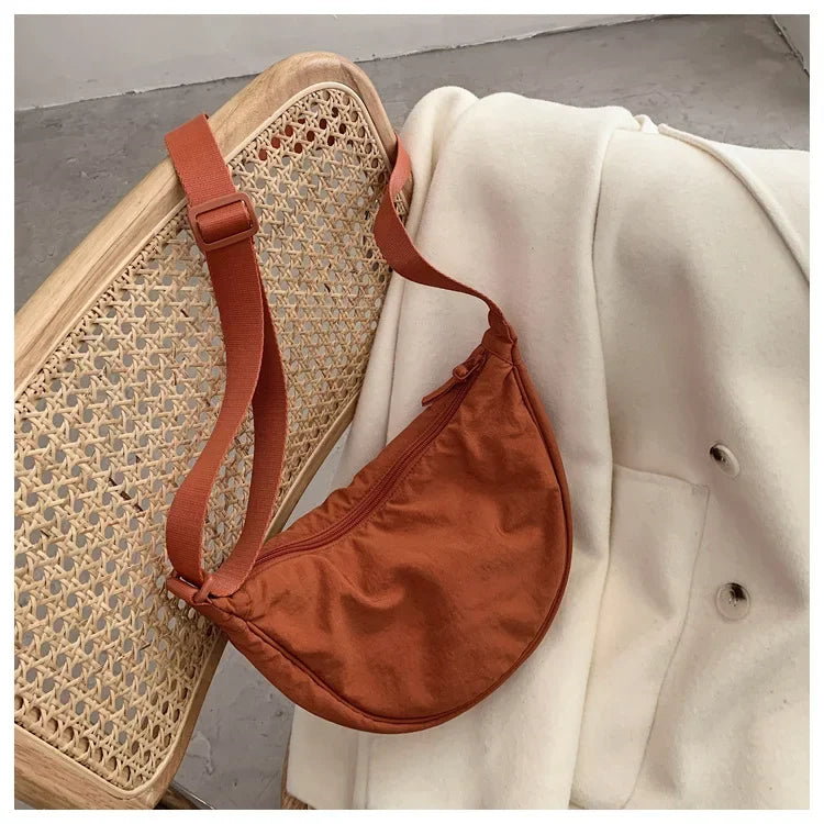 Casual Nylon Crossbody Bag for Women Designer Shoulder Bags Large Capacity Tote Lady Travel Shopper Bag Female Purses 2024