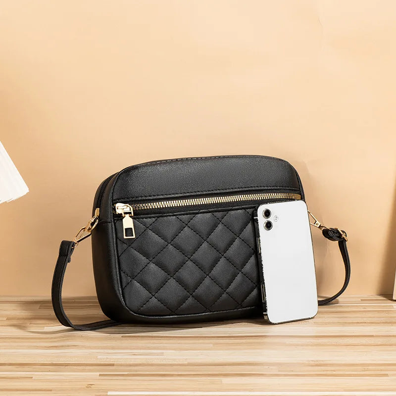 Ladies With High-end And Exquisite Bags New Women's Summer Handbag 2024 Versatile Foreign Trade Crossbody Small Square Bags