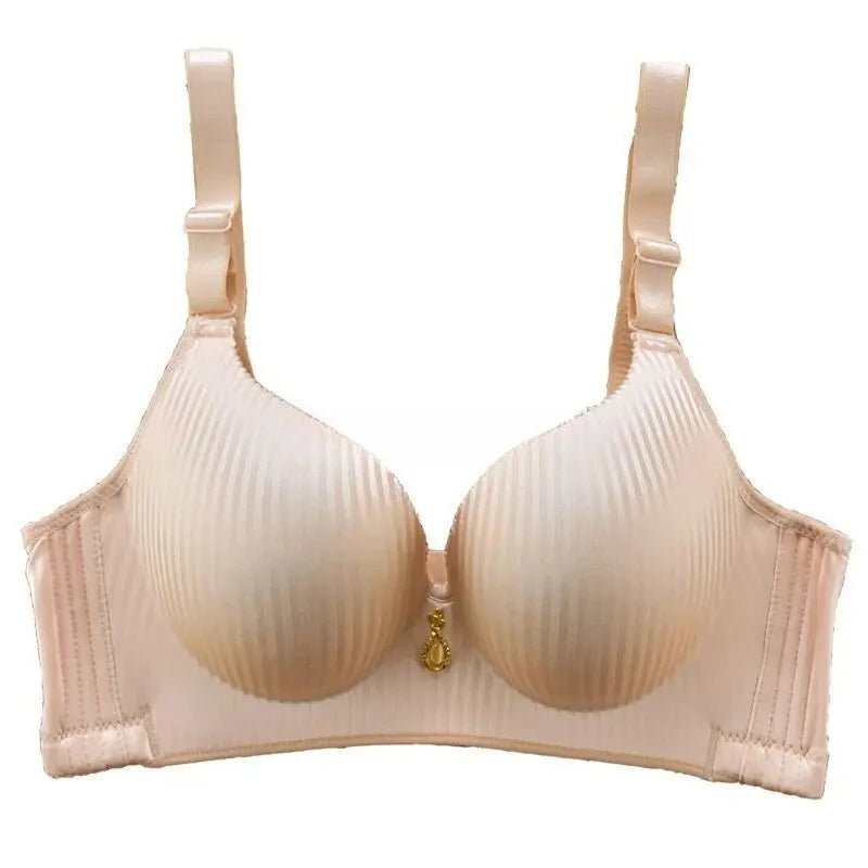 2024 New Girl's 8cm thickened Bra Steamed Bread Cup Adjustable Underwear No Mark No Steel Ring Breast Lingerie push up Bras